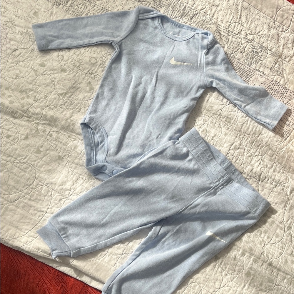 Nike Light Blue Infant Outfit